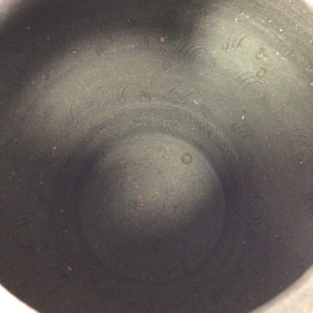 Ｒ５０３　水指　『萬古焼』『堀野証嗣造』『赤絵蓋』『替蓋付』『南蛮水指』　共箱