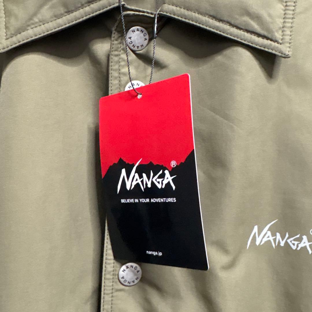 【タグ付きSサイズ】ナンガ(NANGA) ウォームコーチジャケット　オリーブ