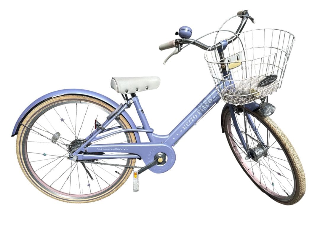 【引取り希望】子供用自転車パープル Mezzo Pianoメゾピアノ20インチ