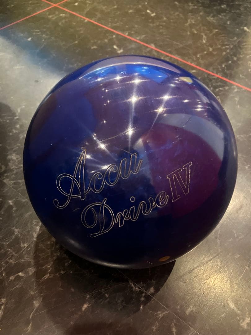 ナノデス　アキュドライブ4 ボウリングボール　15ポンド3オンス