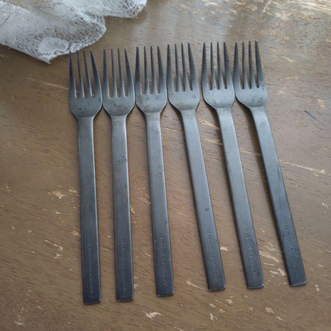 studio m' フリシティブラック ナイフ フォーク　スプーン18本セット