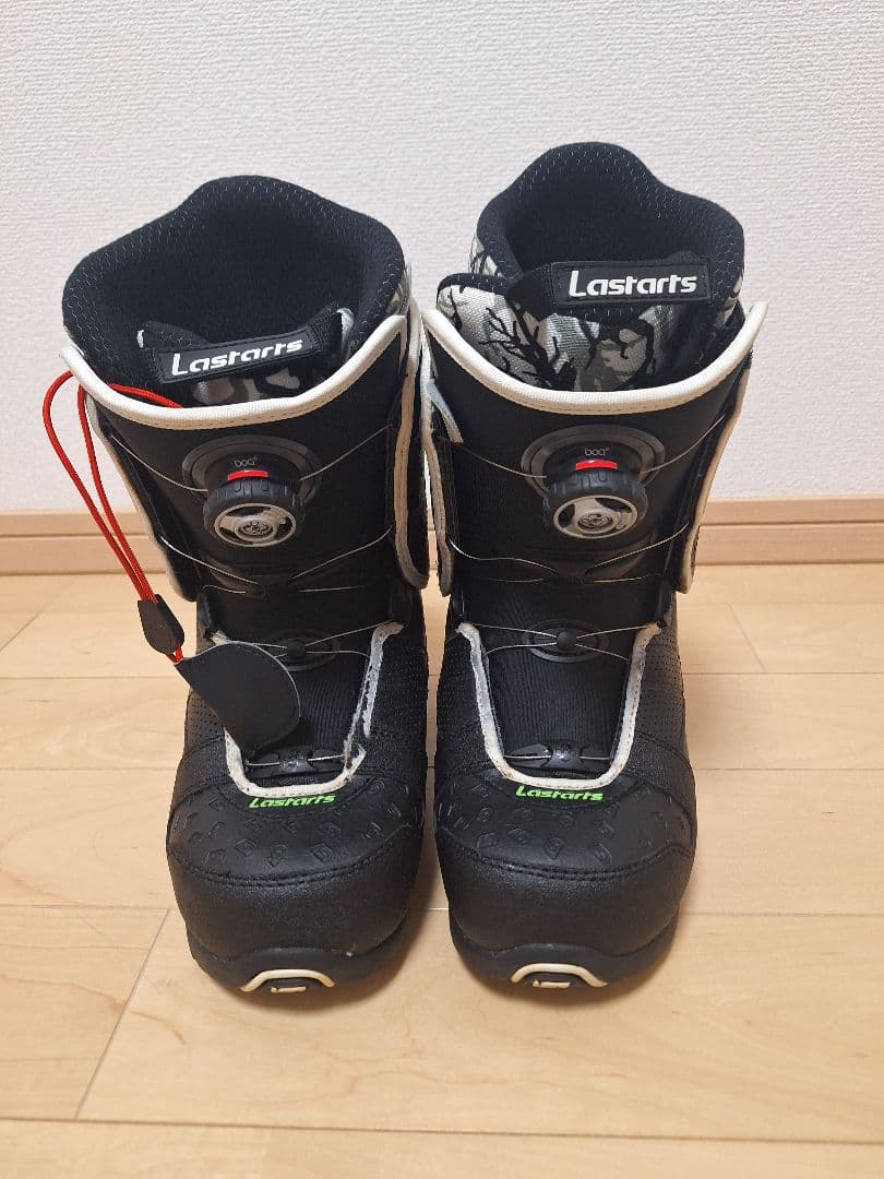 (値下げ)スノーボードブーツ　メンズ25.0～25.5cm　ブラック　ケース付き