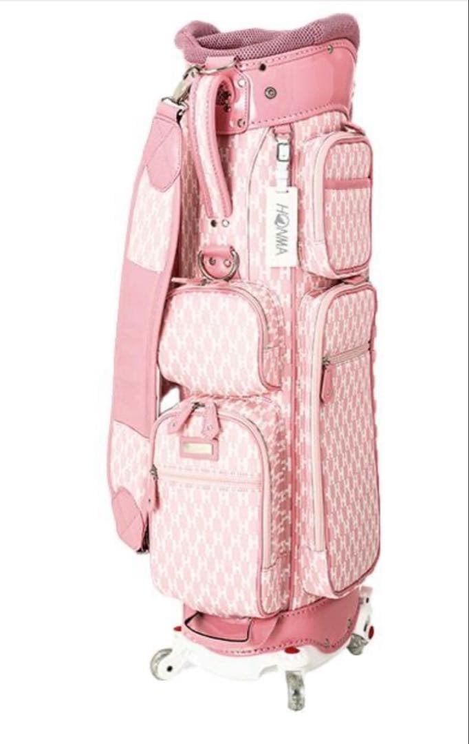 HONMA GOLF キャディバッグ ピンク8.5型 CB12421