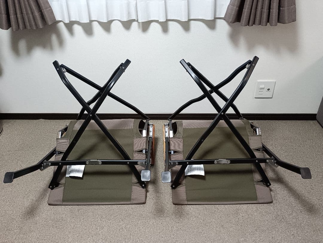 スノーピーク　ローチェアショート LV-093GY２脚セット