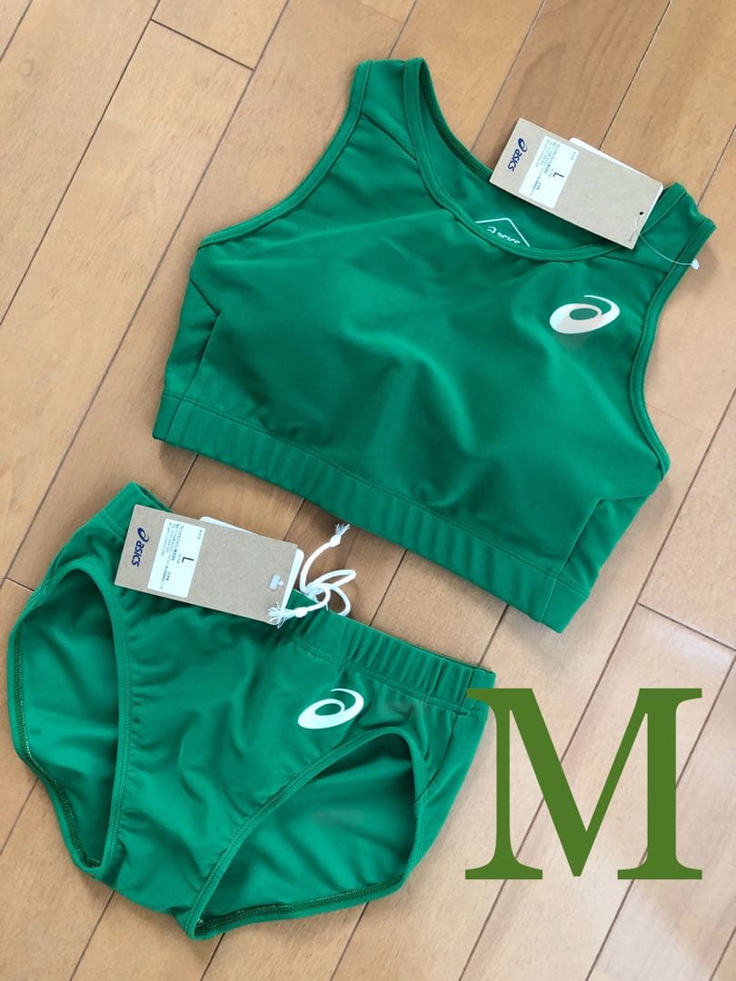 【新品Mサイズ】女子陸上ユニフォーム上下セット　ブラトップ　レーシングブルマ