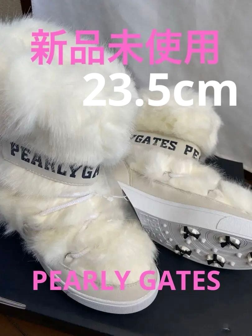 新品未使用　希少　PEARLY GATES ファーブーツ