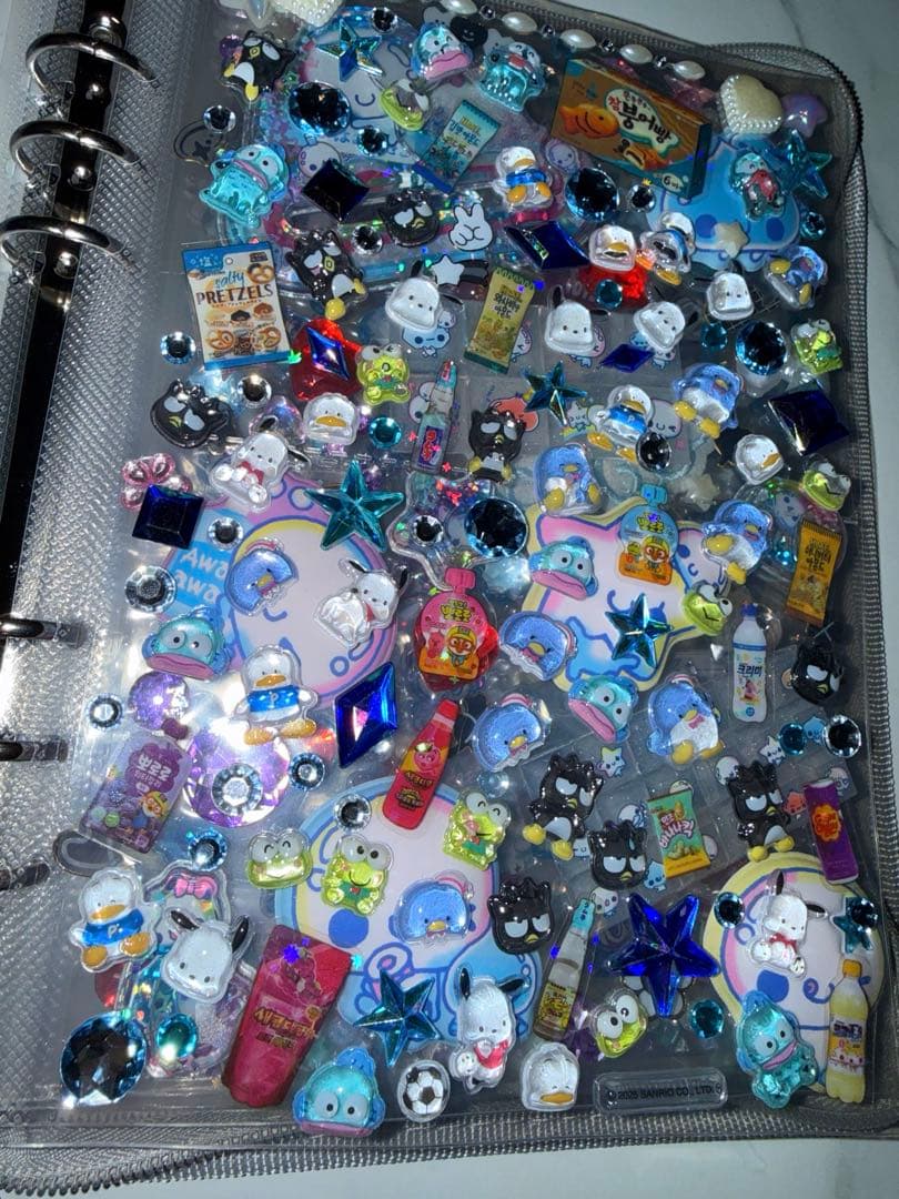 ぎっしりA5サイズドデカシール帳完成品❤︎