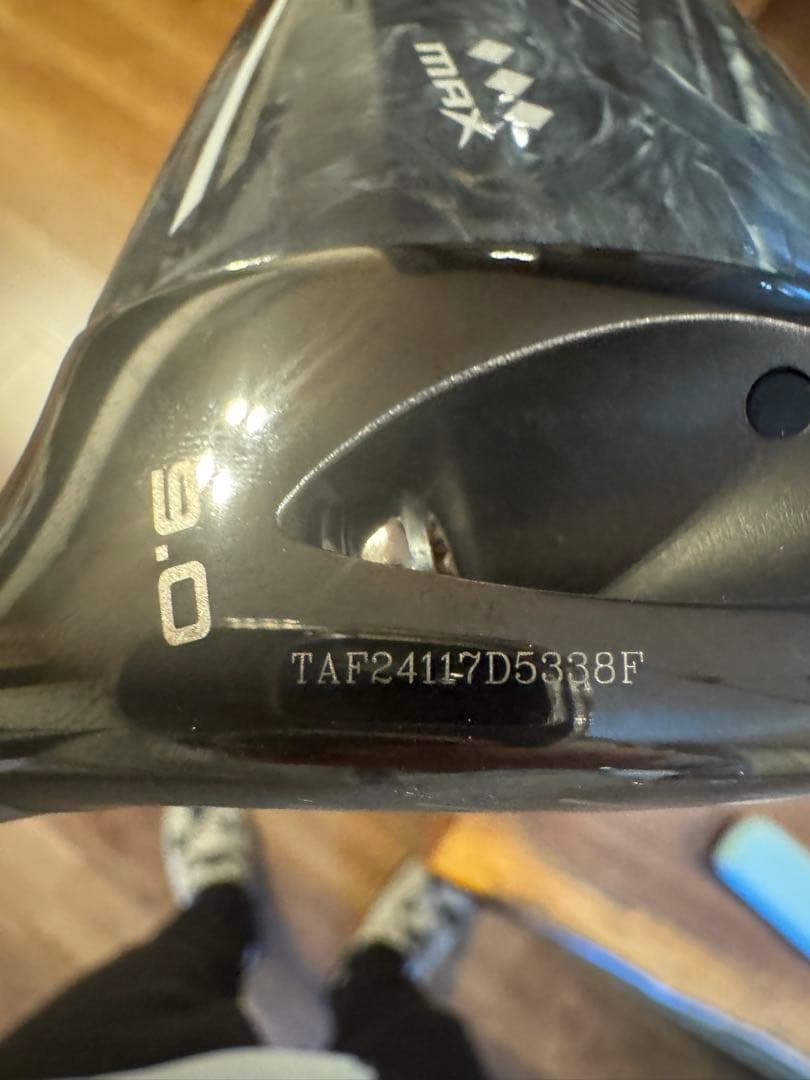 Ai SMOKE トリプルダイヤモンド◆◆◆ MAX 9度　テンセイ60 S