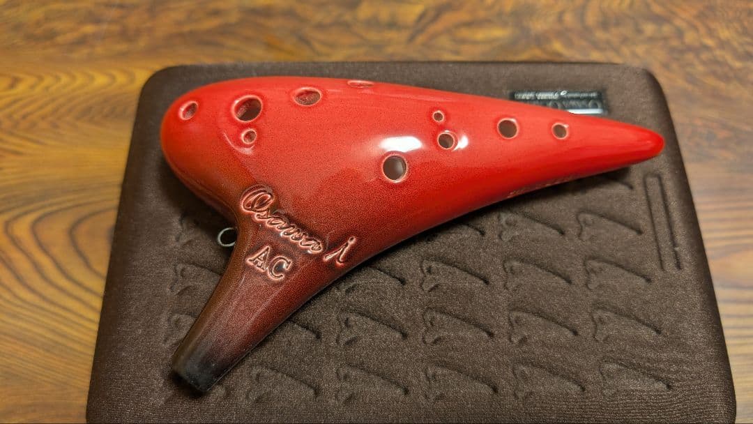 オオサワオカリナ iシリーズ　アルトC管 AC 収納ケース付き