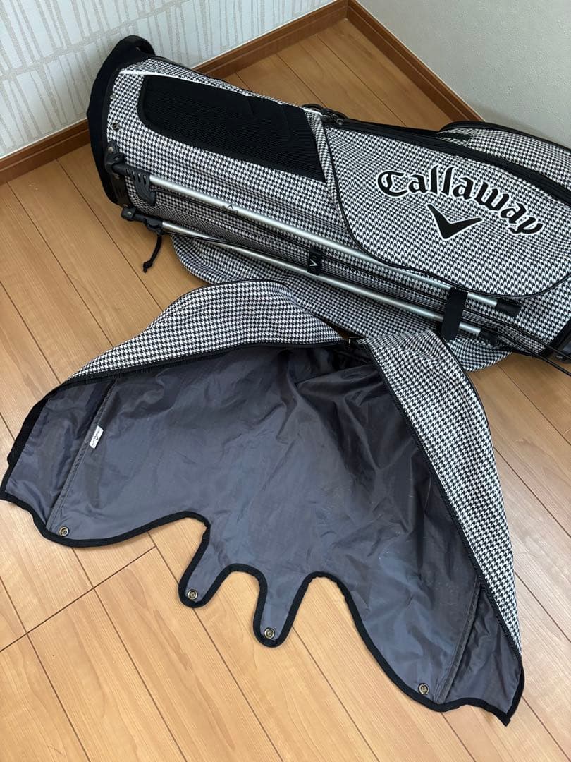 Callaway スタンド式 千鳥柄 キャディバッグ 9.0型(日本正規品)