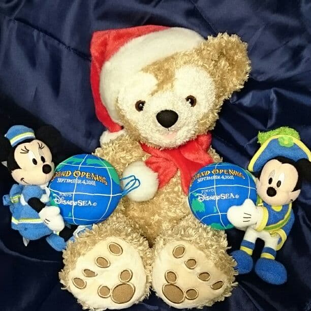 ダッフィー クリスマスぬいぐるみ