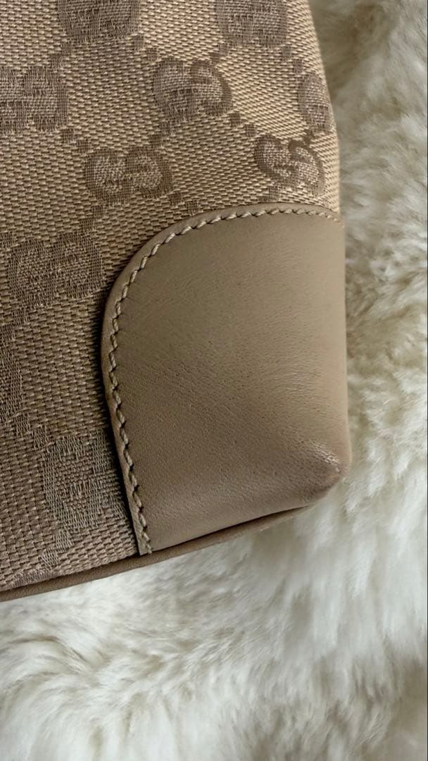 GUCCI GGパターン キャンバス トートバッグ ベージュ