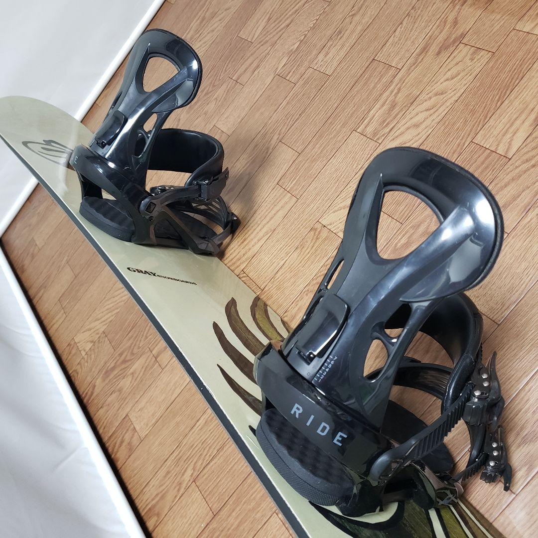 美品 GRAY RIDE 152cm スノーボードセット
