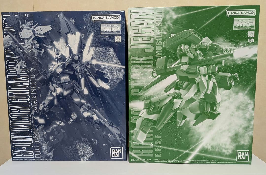 ガンプラ　MG　スタークジェガン　バンシィ・ノルン　２点セット