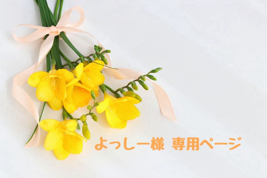 よっしー様 ♡ 専用ページ