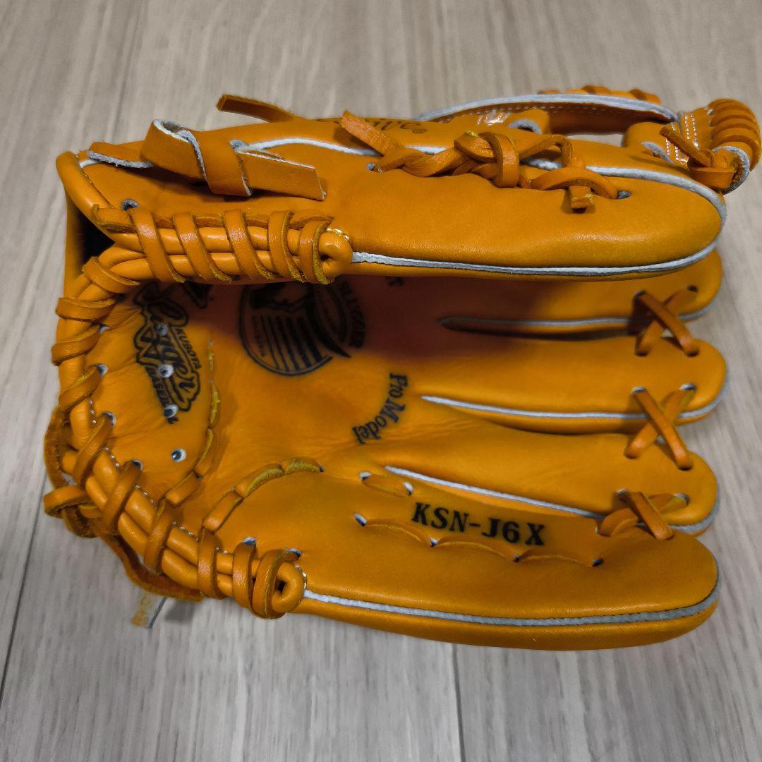 【美品】久保田スラッガー 軟式グローブ 少年 右投げ KSN-J6X