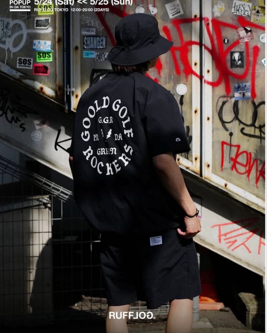 東京限定ゴールドゴルフロッカーズ セットアップXL