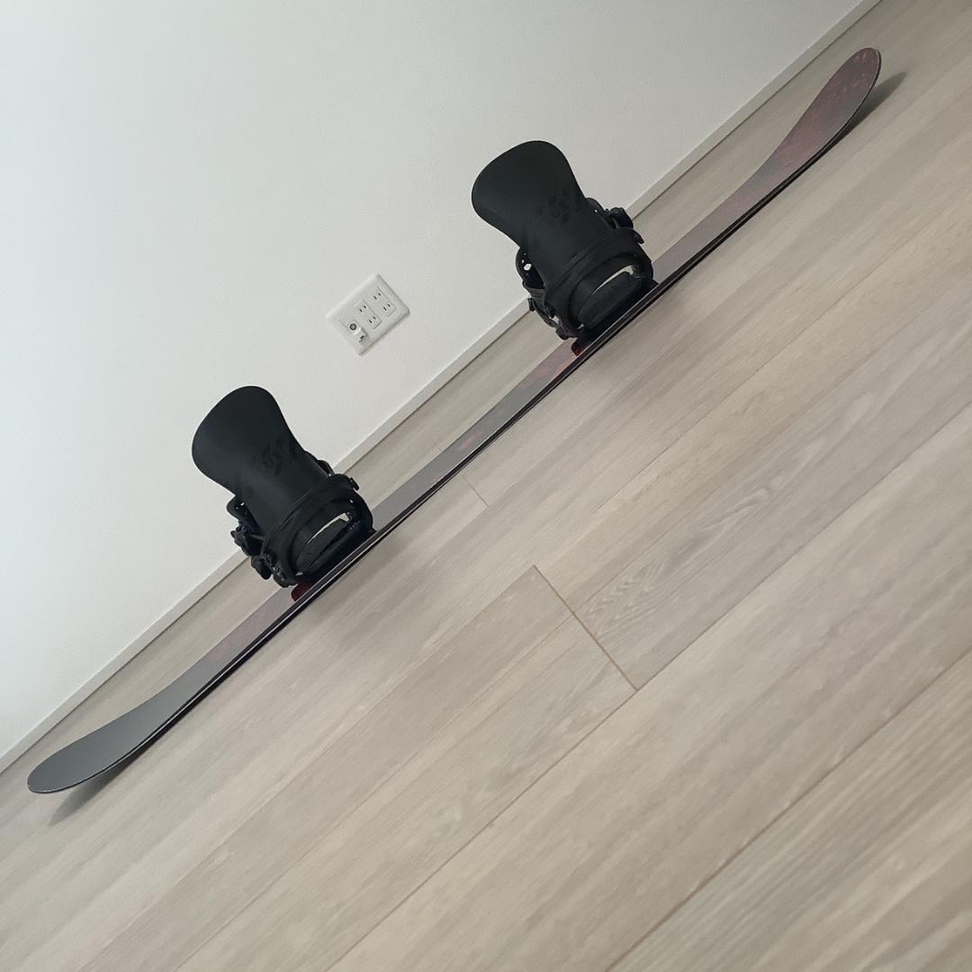 070 011DOUBLESPIN145FLUXメンズグラトリスノーボードセット