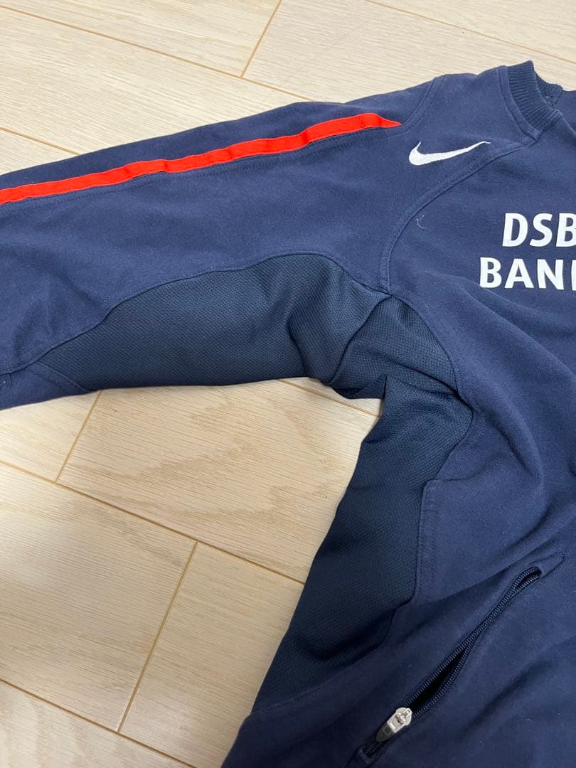 90s Nike プルオーバージャージ M ネイビー