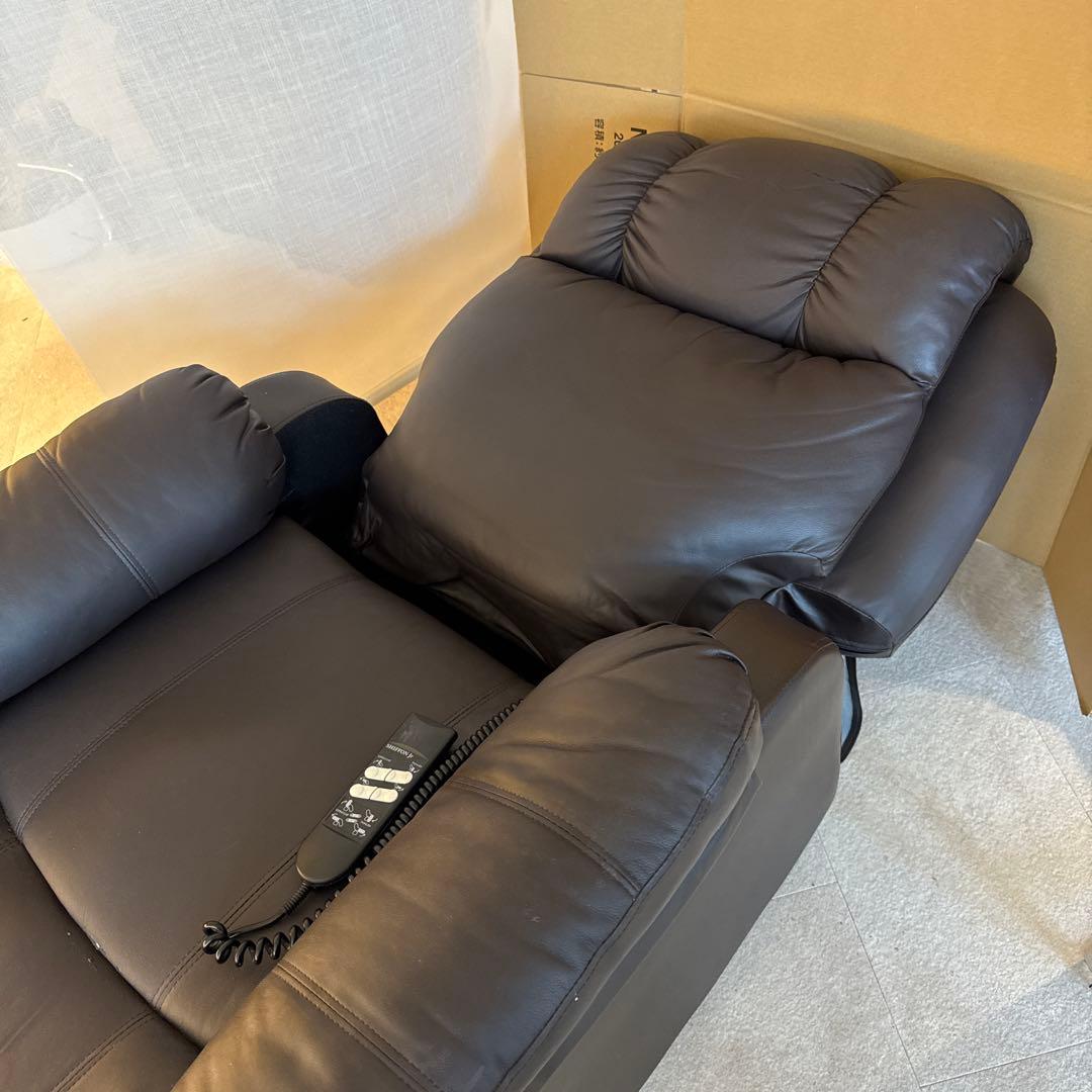 R【現地引渡し2台目購入】チェア SHIFFON Jr-S ブラウン