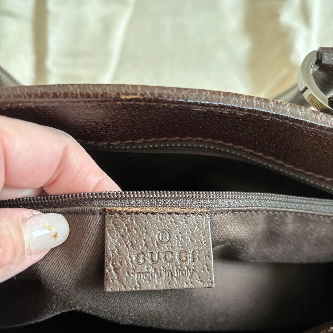 マメ様　GUCCIグッチ　ハンドバッグ