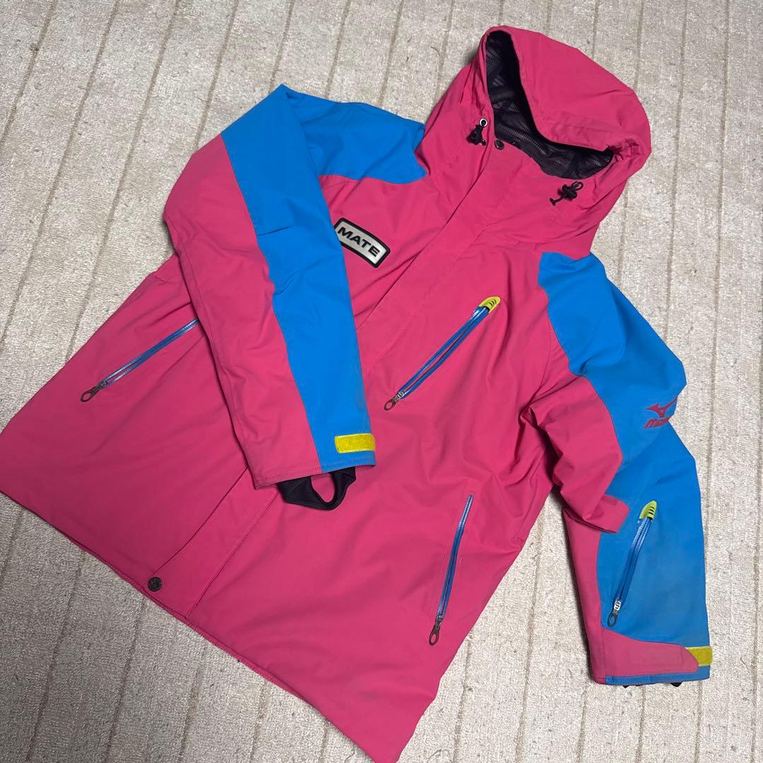 スキーウェア ピンク/青