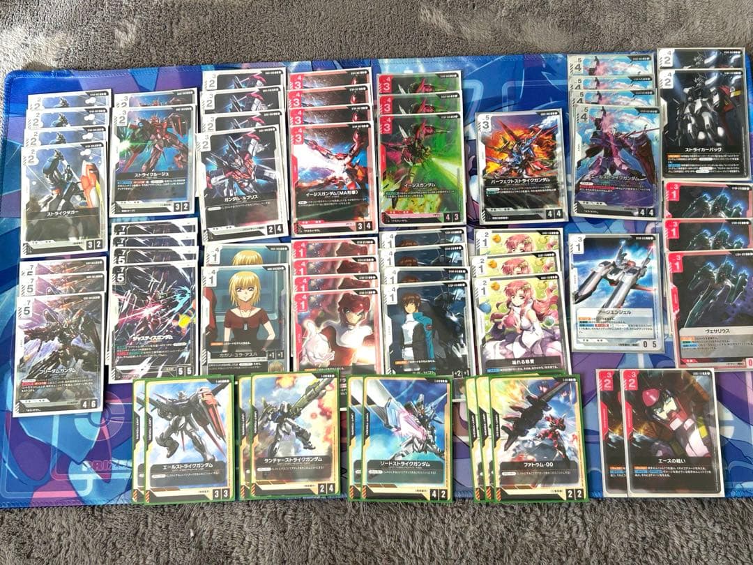 宵*風様 ガンダムカード　赤白SEED 三隻同盟　構築済みデッキ