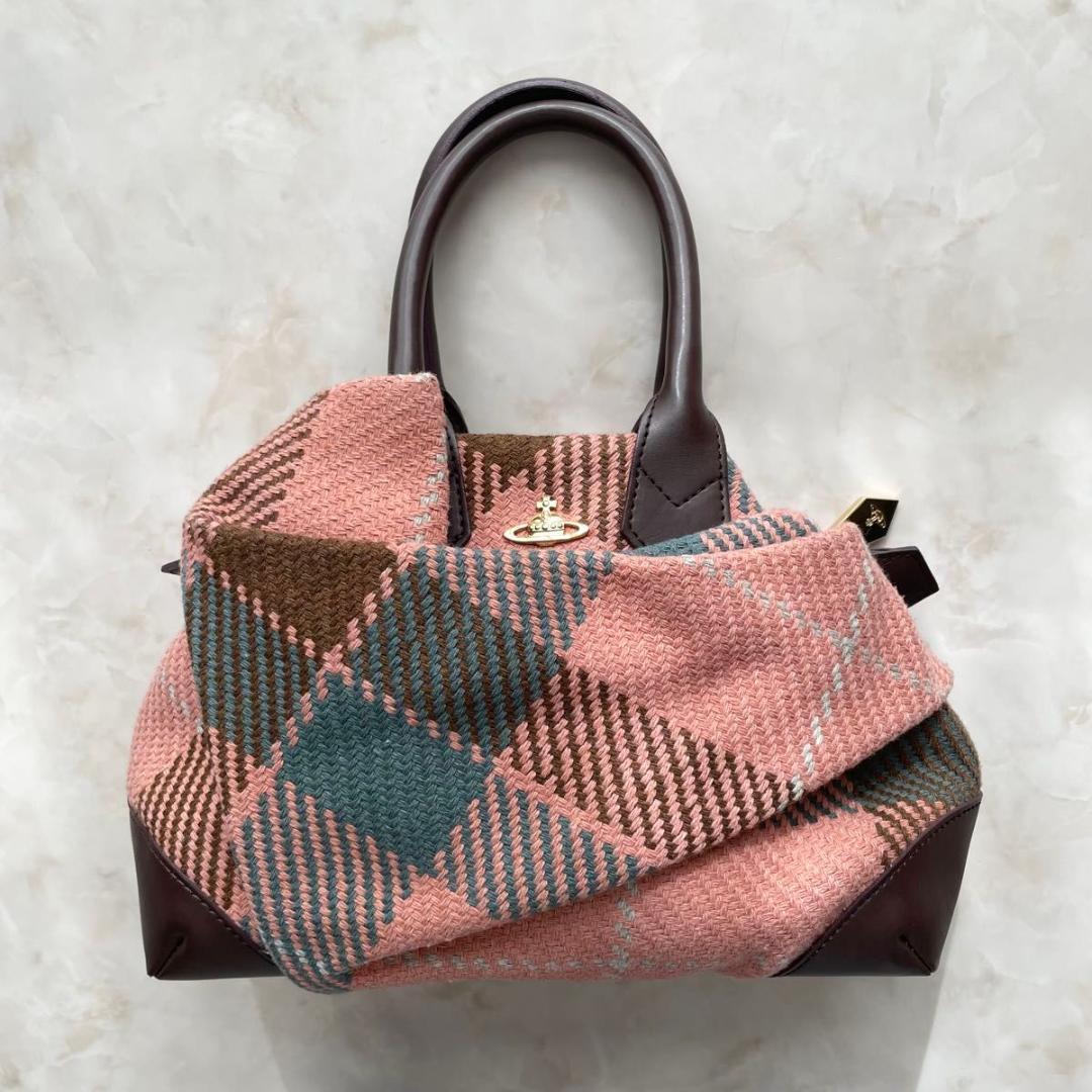 Vivienne Westwood ヤスミン　オーブロゴ　ゴールド　ハンドバッグ