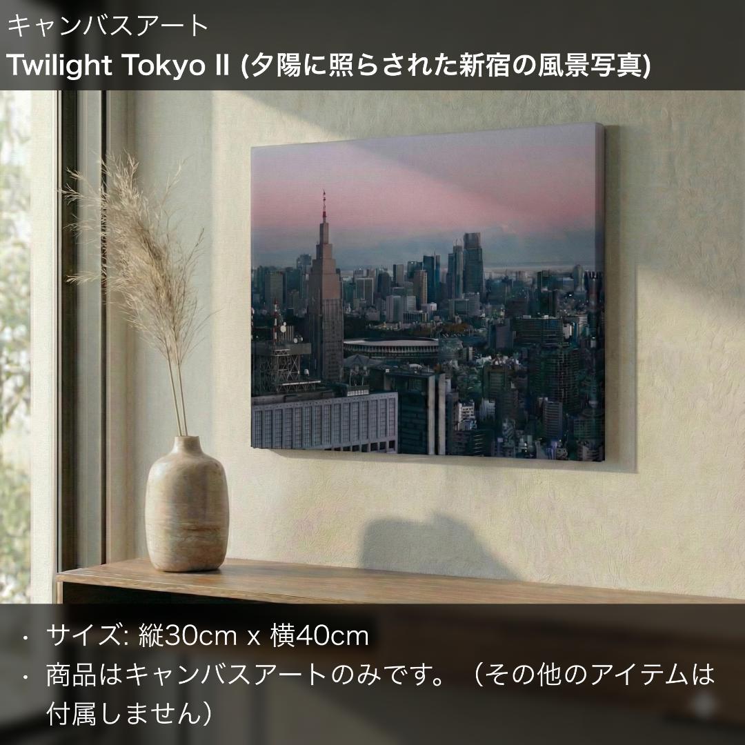 Twilight Tokyo II キャンバスアート | 風景写真 アート