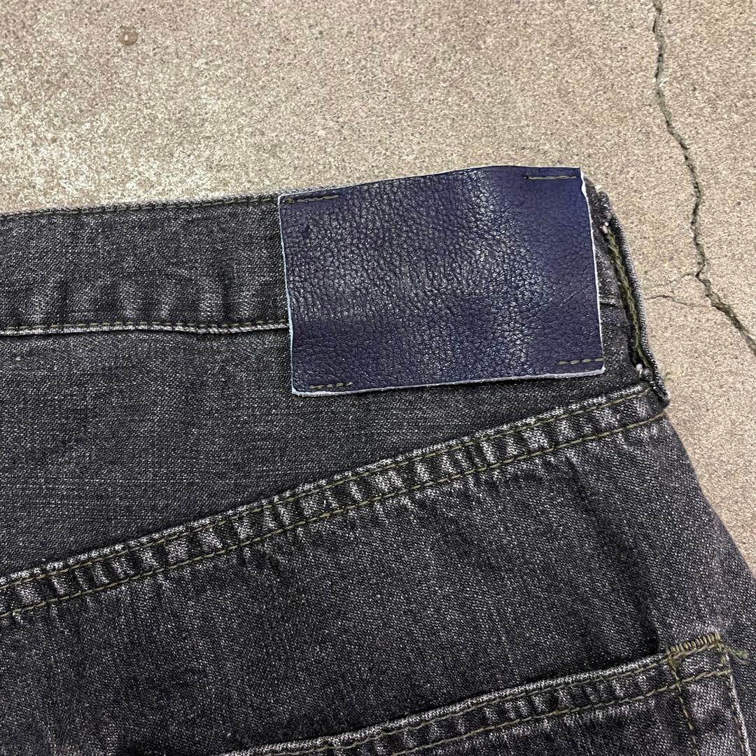 パンツ Outil PANTALON BOUDES FADED BLACK 3