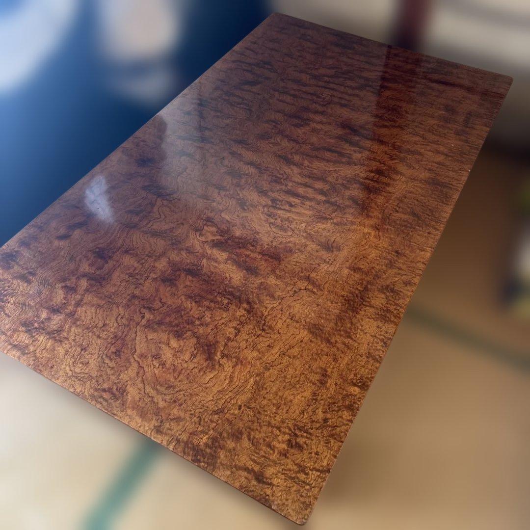 直接引取り限定！！重厚感のある茶色　木製テーブル