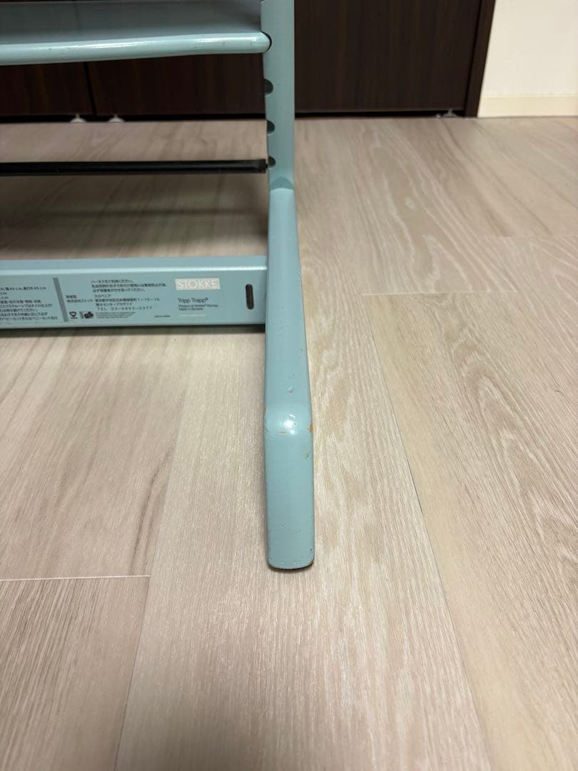 STOKKE トリップトラップチェア　アクアブルー　シリアル4