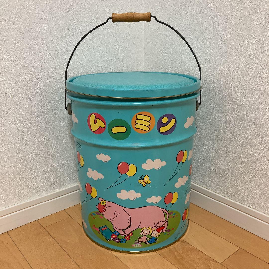 レア　カネボウ　お菓子缶　ムーミン　昭和レトロ