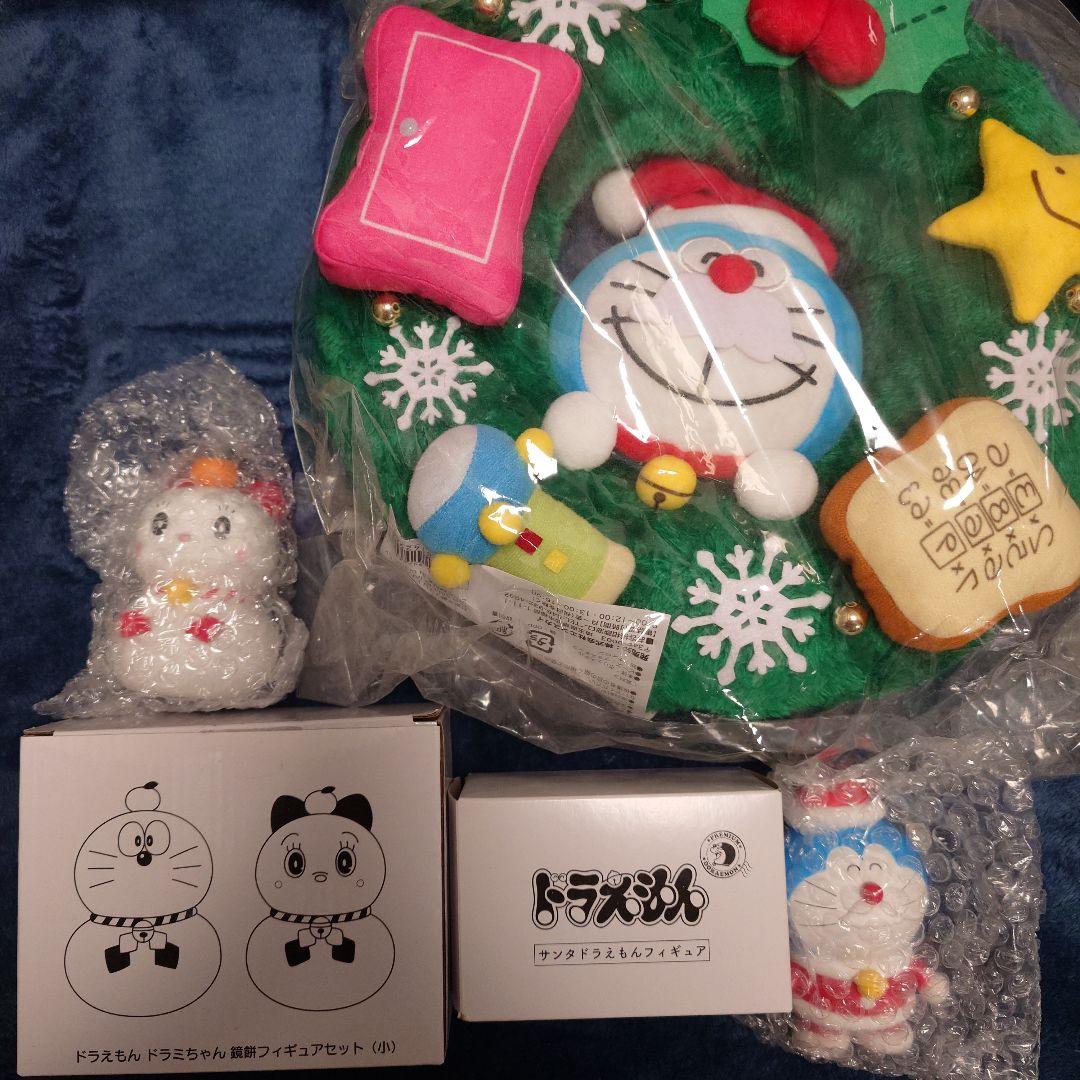 郵便局 ドラえもん サンタ クリスマスリース 鏡餅 フィギュア