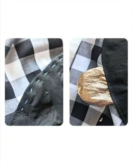 【リバティポケット】バルーンキュロット ギンガムチェック ゆったり ハンドメイド