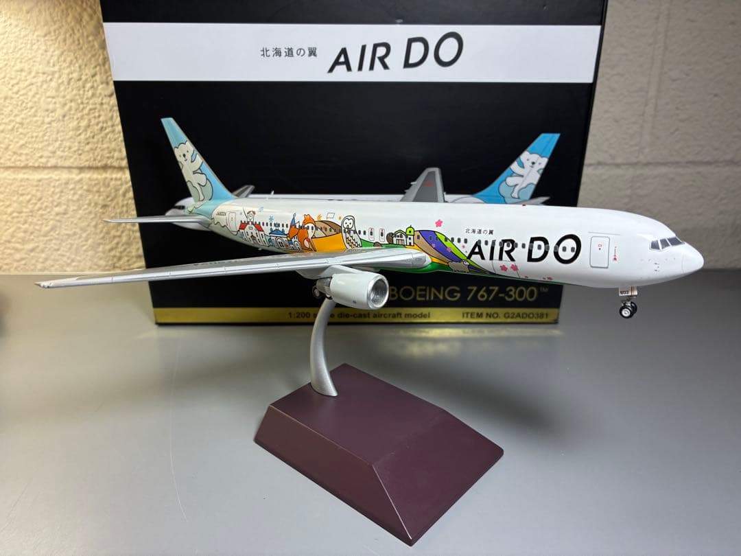 航空機・ヘリコプター Gemini200 AIRDO Boeing767-300