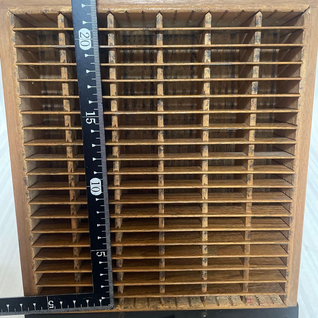 昭和レトロ 科目印 ケース ゴム印ケース 古道具 インテリア 収納