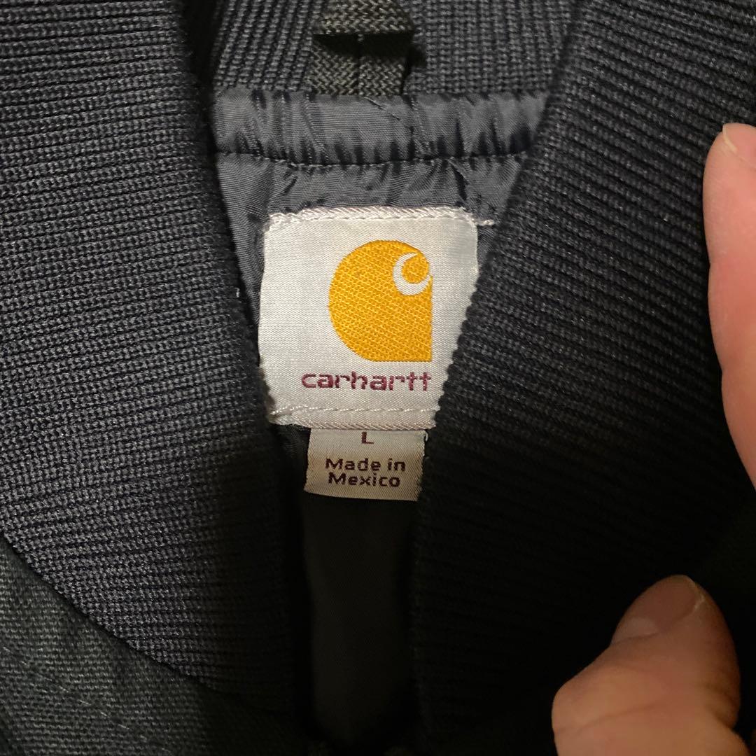 旧タグ Carhartt カーハート ベスト L ブラック 黒