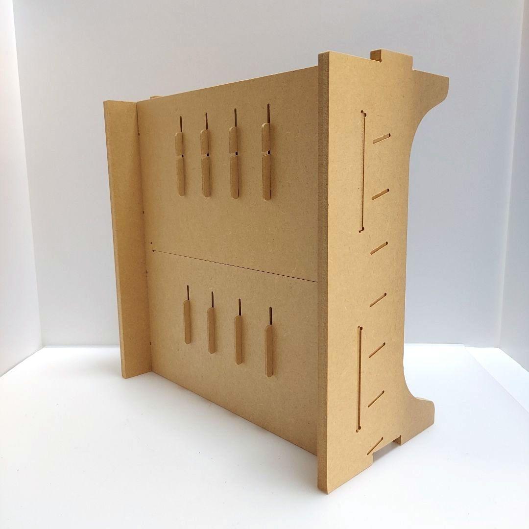 Bucasso プラモデル ペイントラック モデルツール収納ラック 塗料ラック