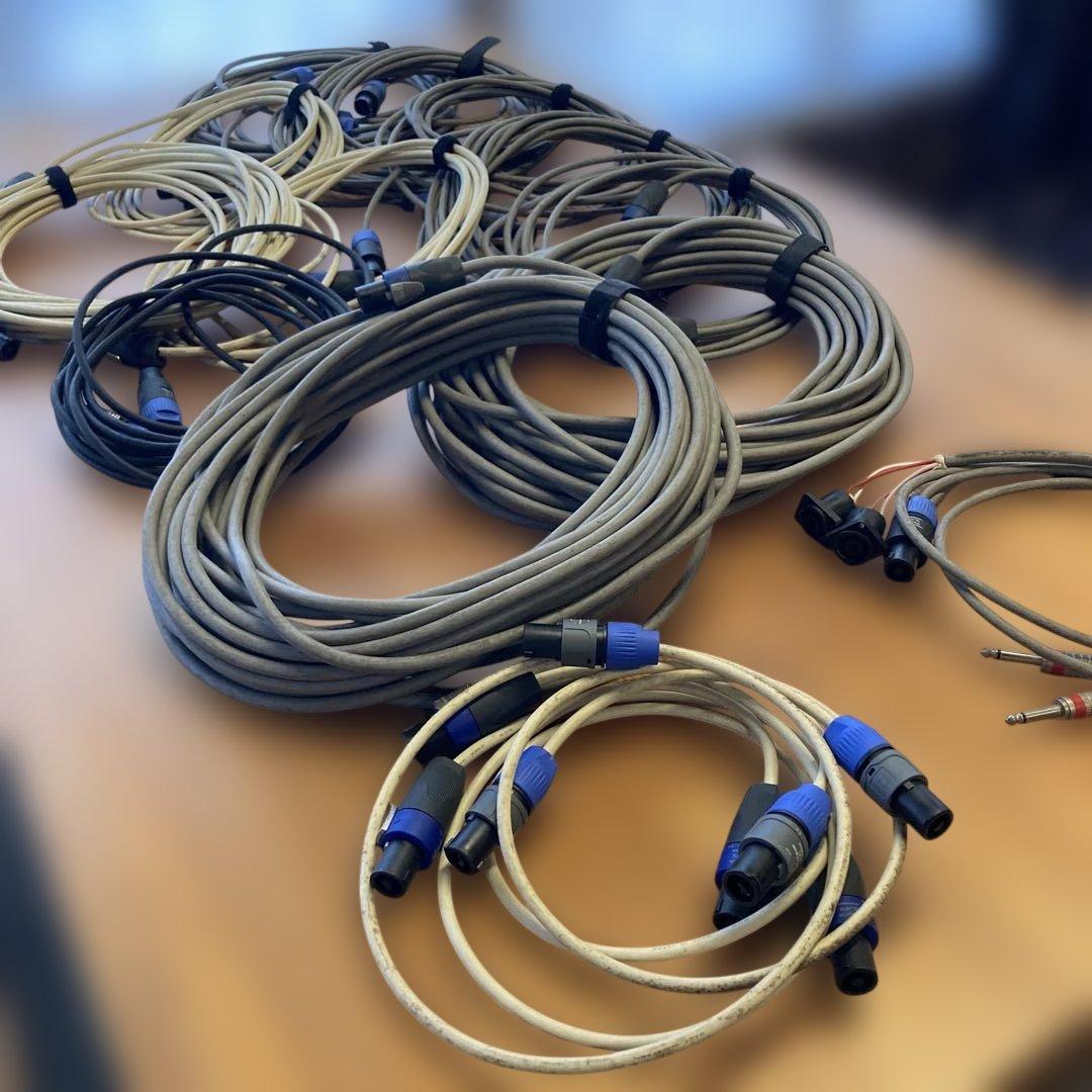 スピーカーケーブル　まとめて