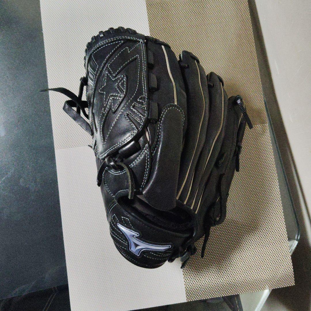 Mizuno 軟式野球用グローブ 黒　ピッチャー用