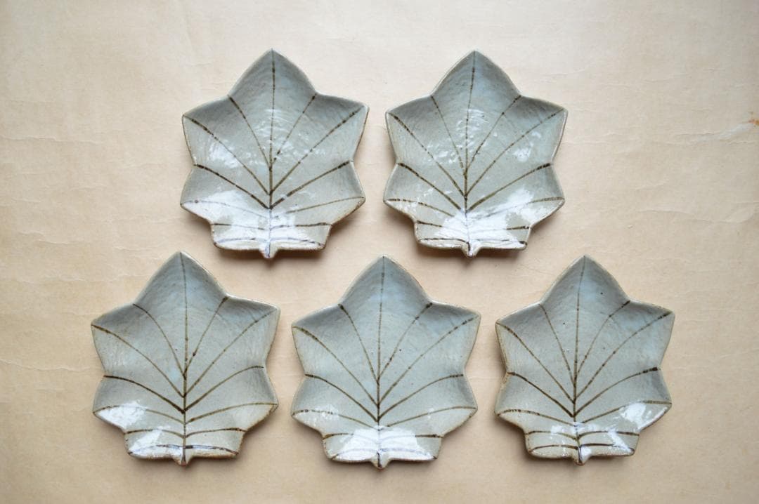 魯山人写　北大路魯山人 瀬戸 楓平向 五人