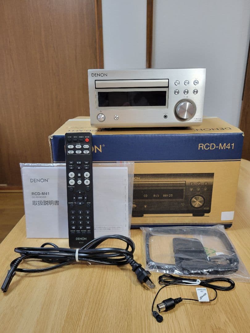 DENON CDレシーバー RCD-M41 2022年製【ジャンク】