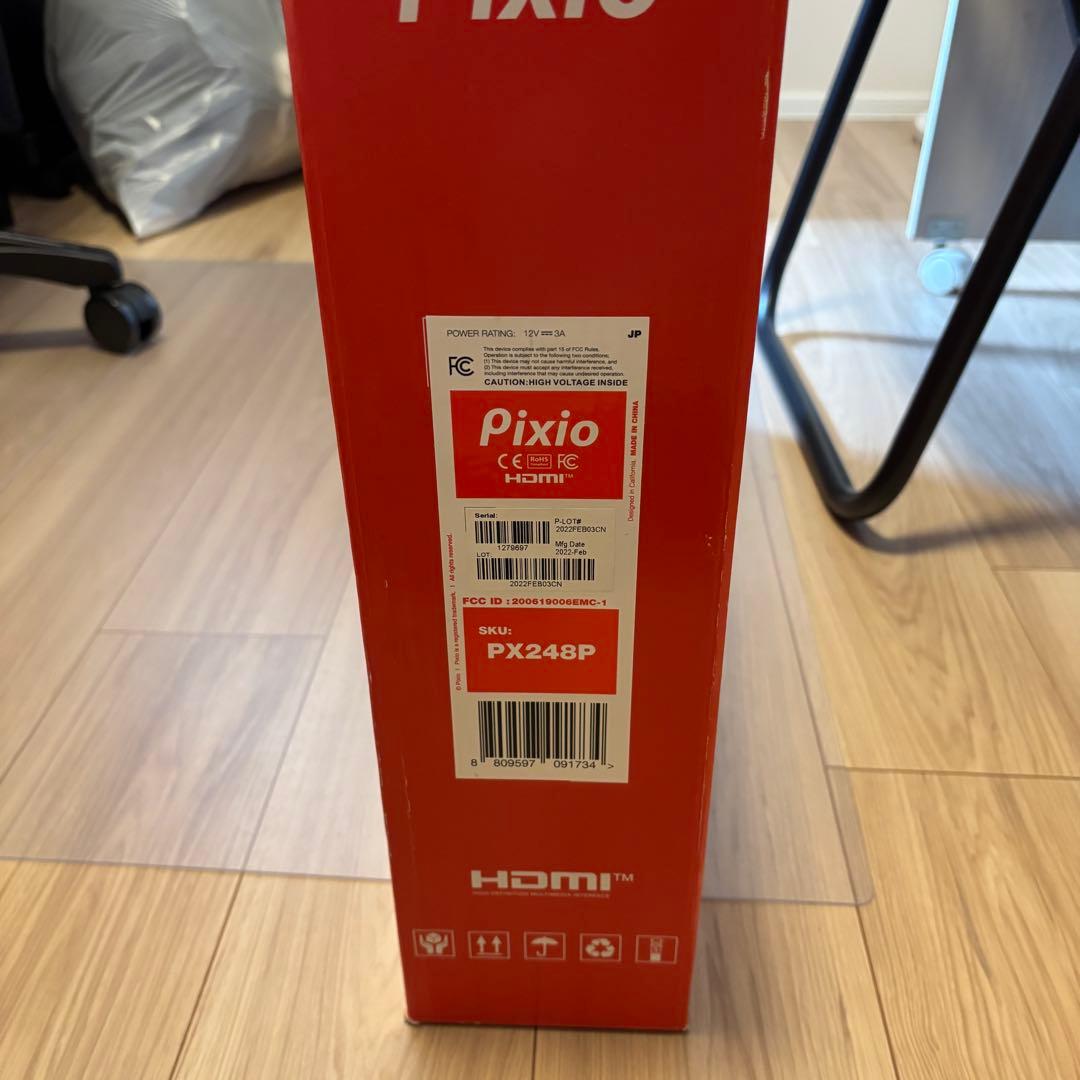 【箱あり】Pixio PX248P ゲーミングモニター 23.8インチ+オマケ