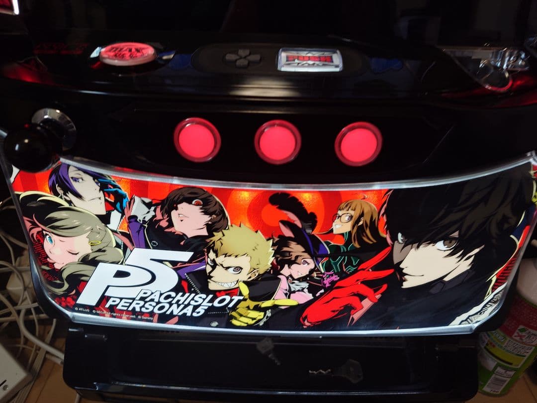 顔文字様向け商品　送料込　実機　 パチスロ ペルソナ5