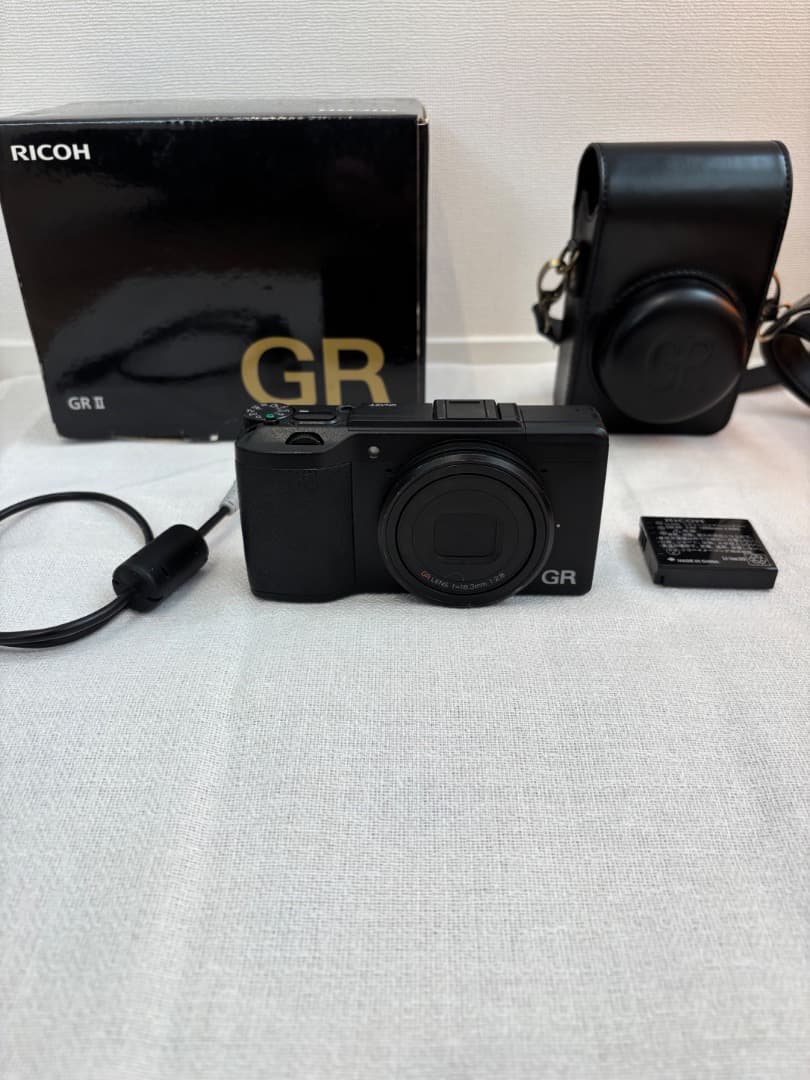 RICOH GR II コンパクトデジタルカメラ　撮影枚数455回　希少モデル