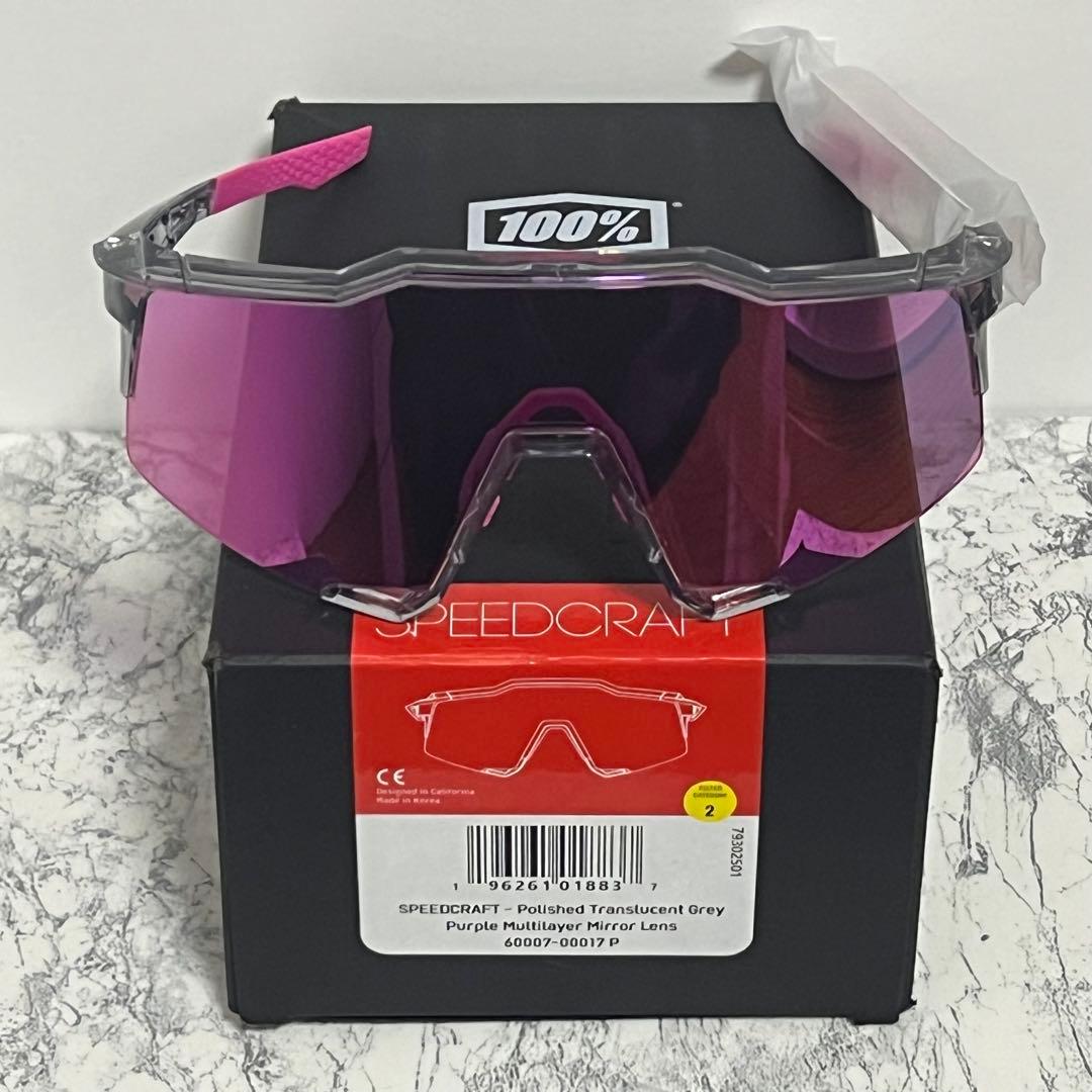 最新版 100% ワンハンドレッド Speedcraft Tokyo サングラス