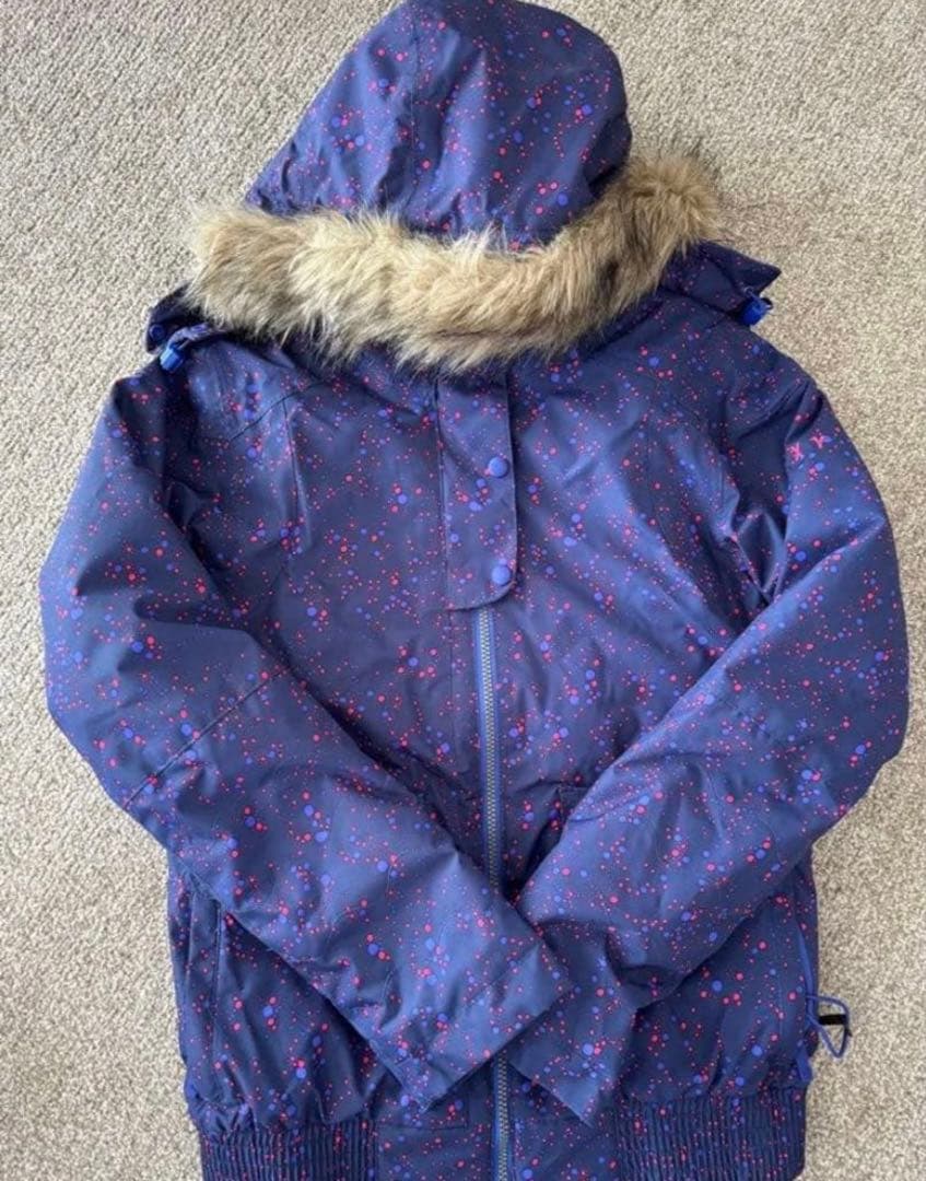 ROXY ファー付きスキーウェア