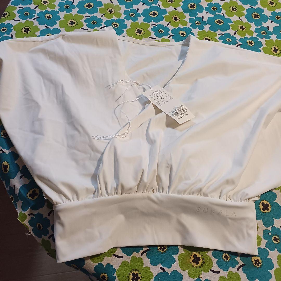 SUKALA ヨガウェア バルーンカシュクールトップス