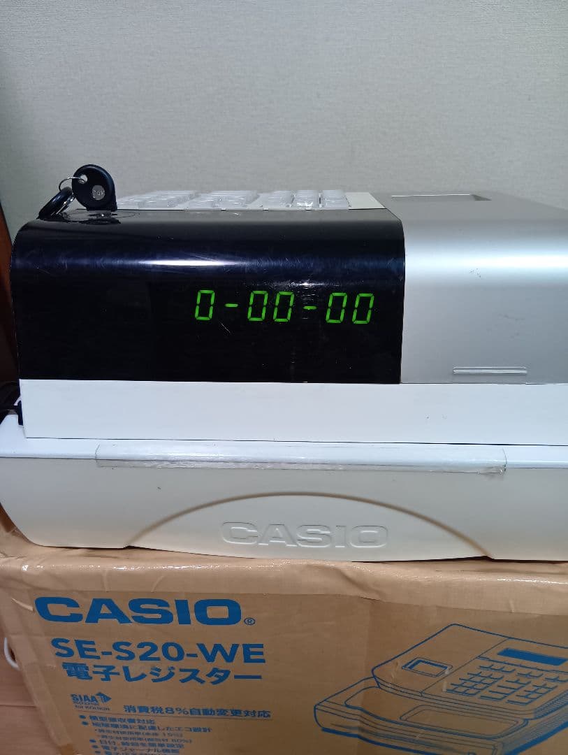 CASIO SE-S20-WE 電子レジスター